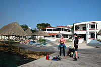 Beach diving at Scuba Club Cozumel